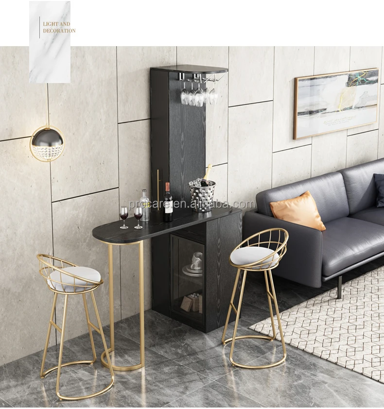 mueble bar moderno alto