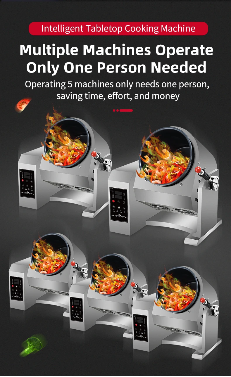 In-smart Commercial Custom Non Stick Intelligent Food Cooker