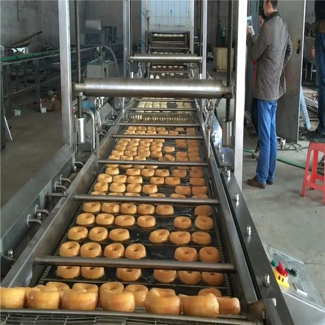 Automatic Complete Robotic Yeast Bread Donut Machine Production Line