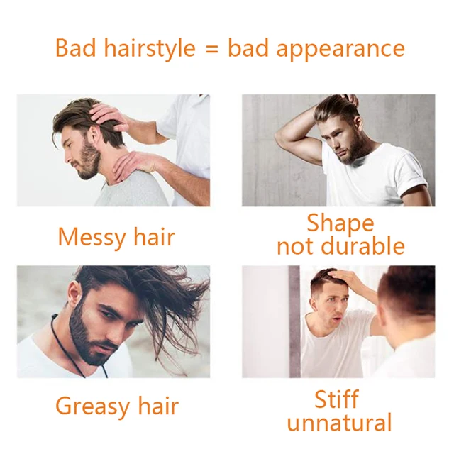 Частная торговая марка поставщиков, стойкая помада для волос, стойкий натуральный воск для волос с сильной фиксацией