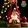 Bolso tote de lino - Papá Noel