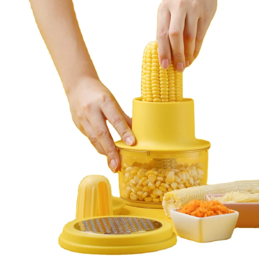 4 в 1 многофункциональная овощная кукурузная молотилка из нержавеющей стали