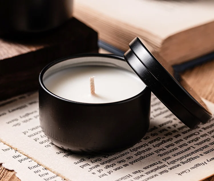 Многофункциональный домашний декор, Высококачественная подарочная коробка, свечи для ароматерапии с соевым воском, белым чаем, Имбирем