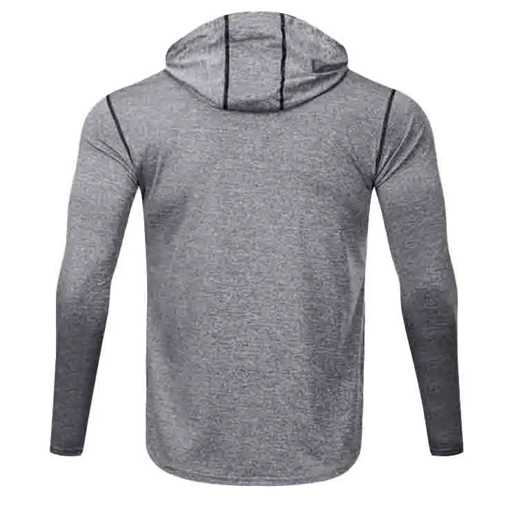 2025 Factory Direct Price OEM Custom Logo Men Slim Solid Lightweight Outdoor Fishing Wear Quick Dry Sun Protection Long Sleeve