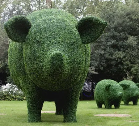 Искусственное животное топиарное растение скульптура садовое ландшафтное Топиар для оправы животных на заказ