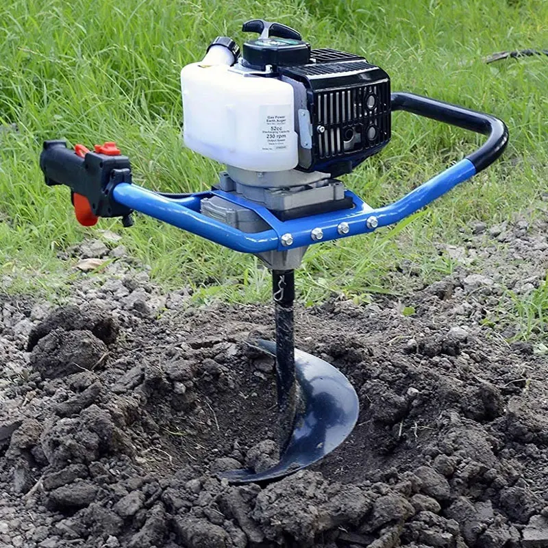 Garden Tool Farm Tractor Hole Digger Machine Ground Drill Power Digging Hand Earth Augers Manual Post Hole Digger