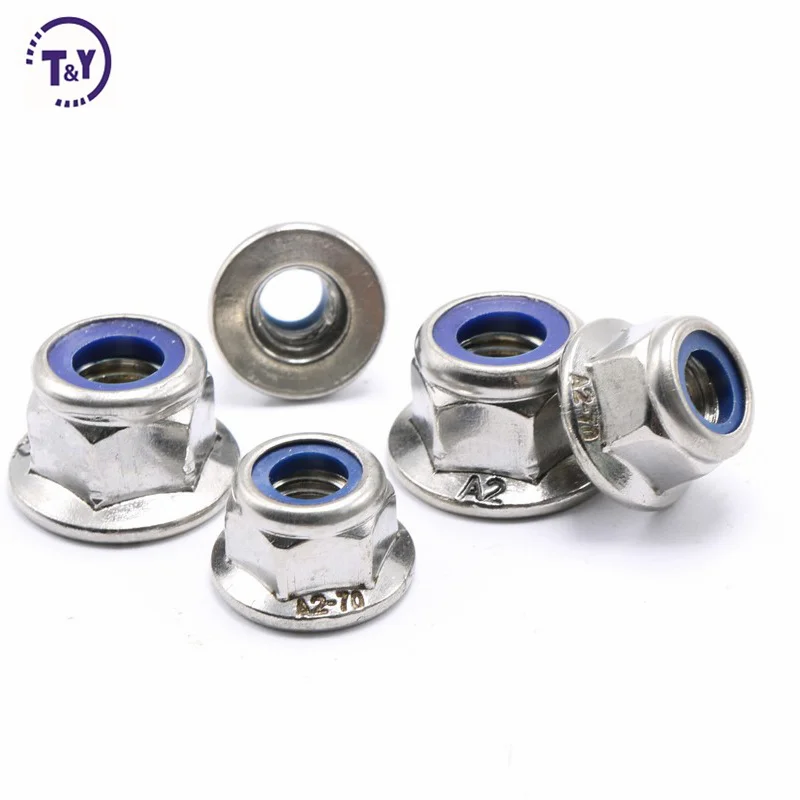 Tuercas De Nylon M3 - 1000 Unidades, Chapado Zinc, Autoblocantes Para Fijación