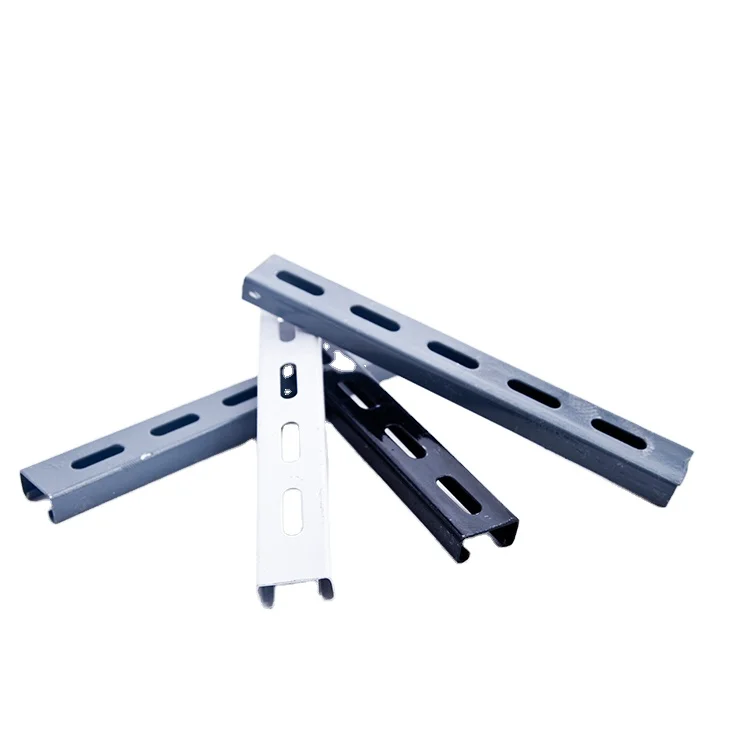 Galvanized c Channel Powder Coated White Unistrut