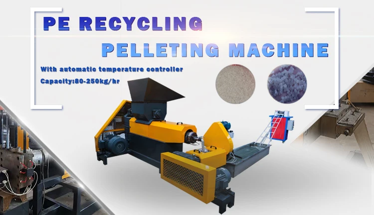 Plastic Granulating Machine Epe Waste Plastic Water Cutting Granulator ...