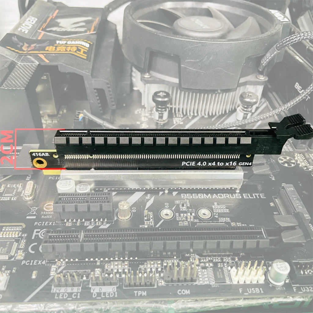 新品8点PCI-E16xライザーカード強化版3080/3090/6900専用 Amazon | ADT-LinkのライザーのPCIe X4 3.0 PCI-E 4倍からM.2