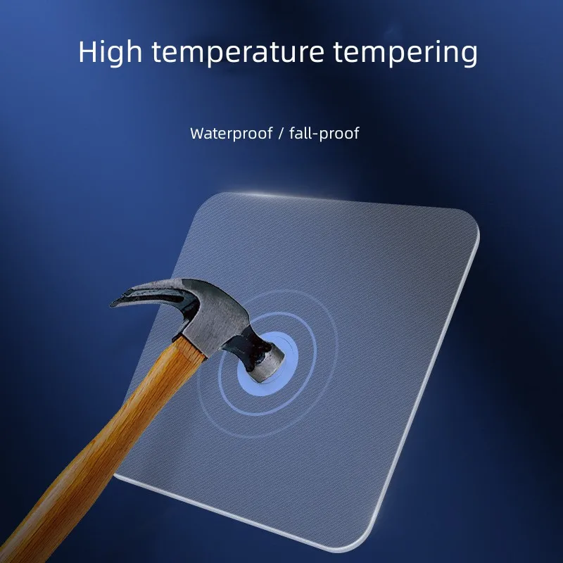 Custom Tempered Glass Mouse Pad Frosted Photovoltaic Glass Uv 3d Print