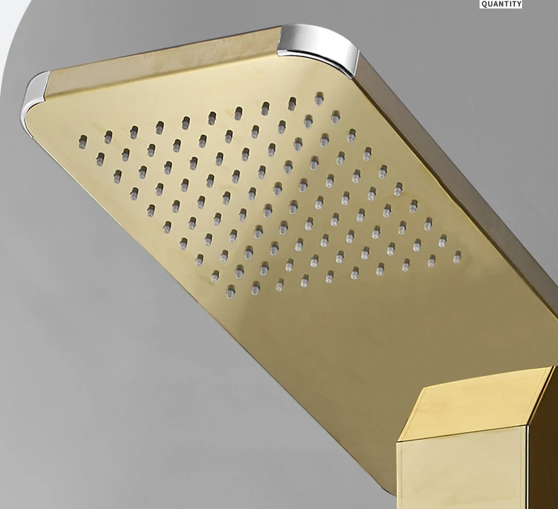 Luxury Shower System with Temperature Display - Smart & Stylish