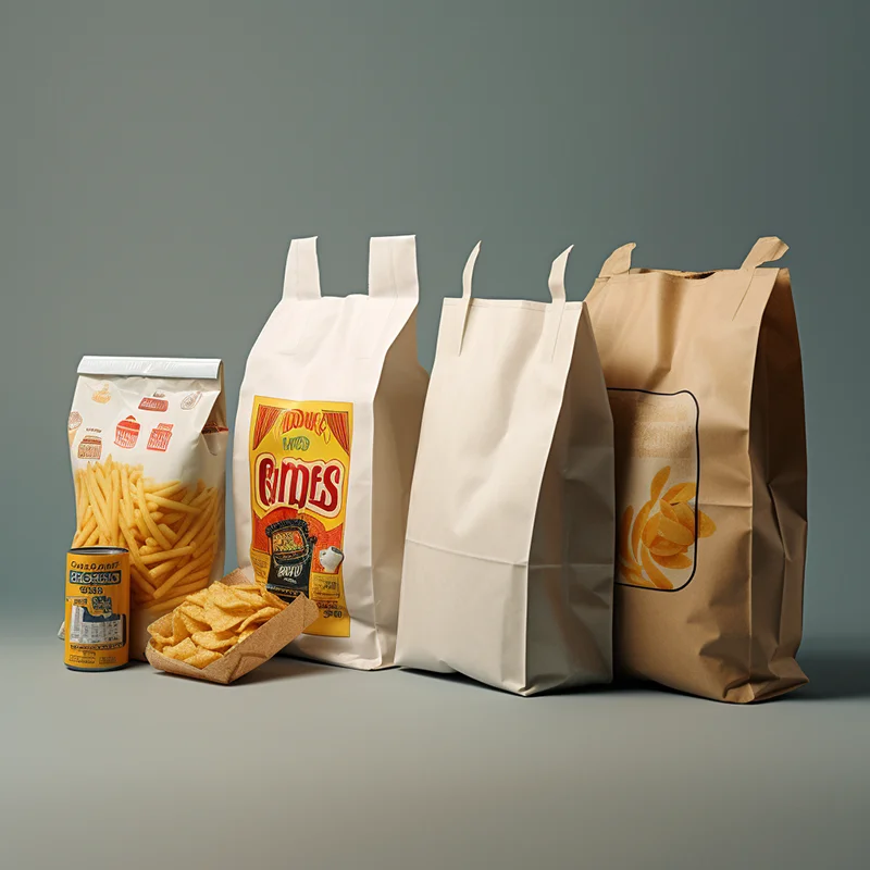 Bread Bag Kraft Greaseproof Donuts Sandwich Bread Packaging Paper Bag Custom Logo Printed Paper Fast Food Grade Brown Disposable