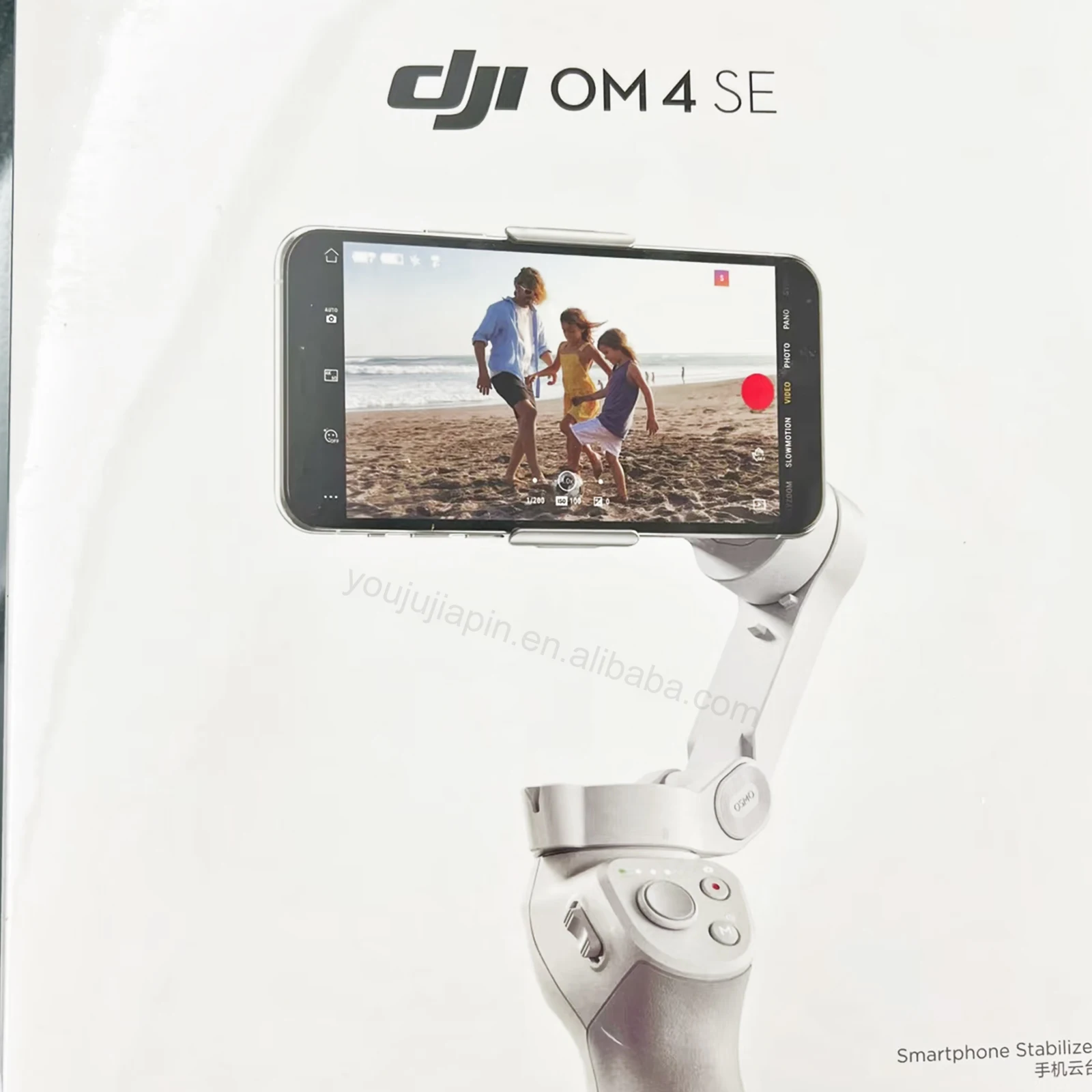 DJI-Palo de selfi Osmo Mobile OM SE OM Original, cardán de
