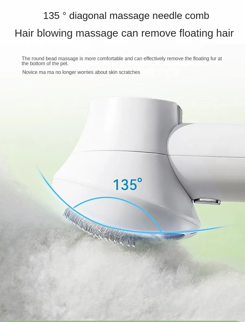 Adjustable Pet Dryer With Integrated Comb Dog Dryer Low Noise And Powerful Dryer For Dogs And