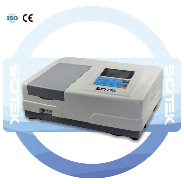 Scitek Uv Vis Spectrophotometer 7-inch Color Touch Screen ...