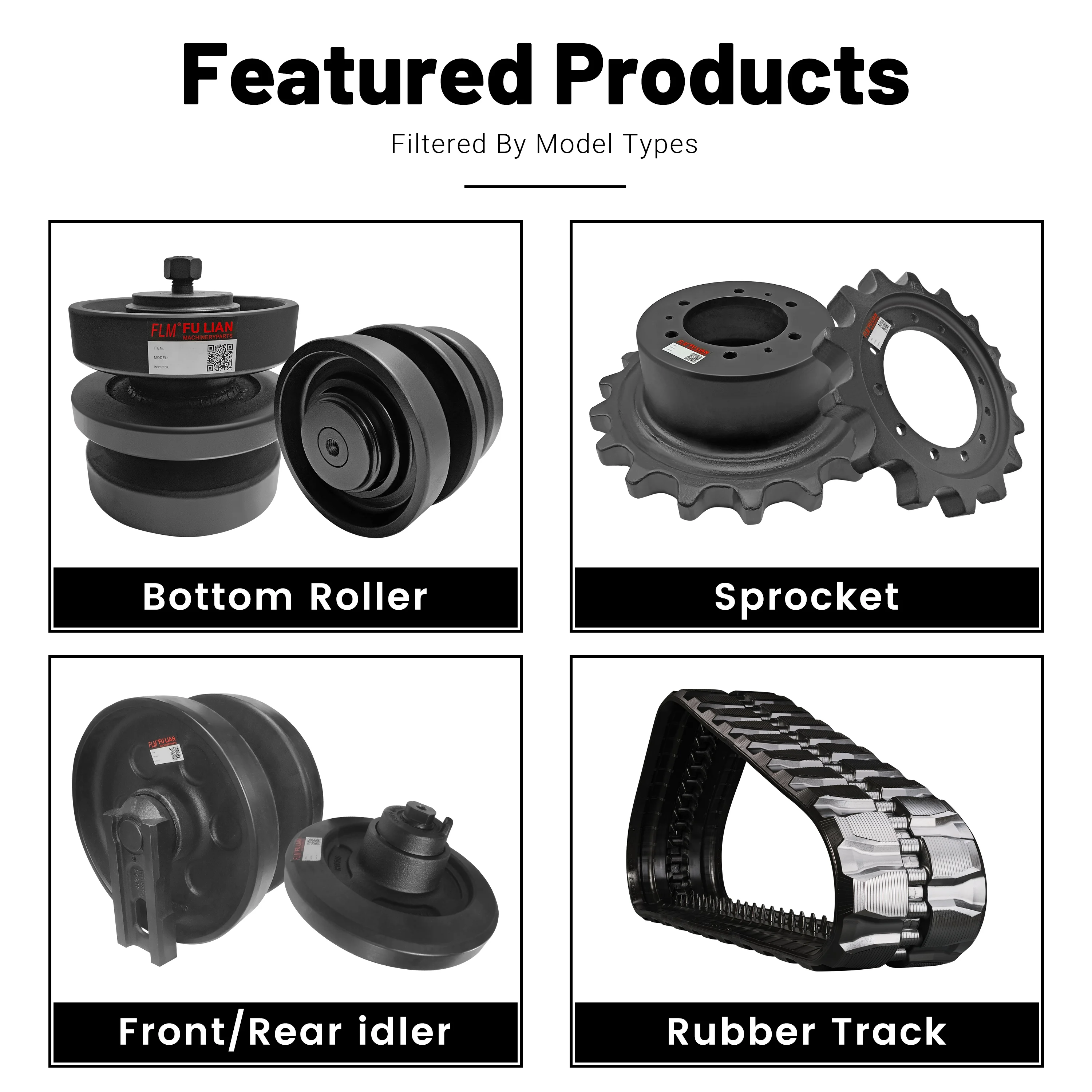 CT322 Compact Track Loader Undercarriage Part Front Idler for John Deere CTL MTL Chassis