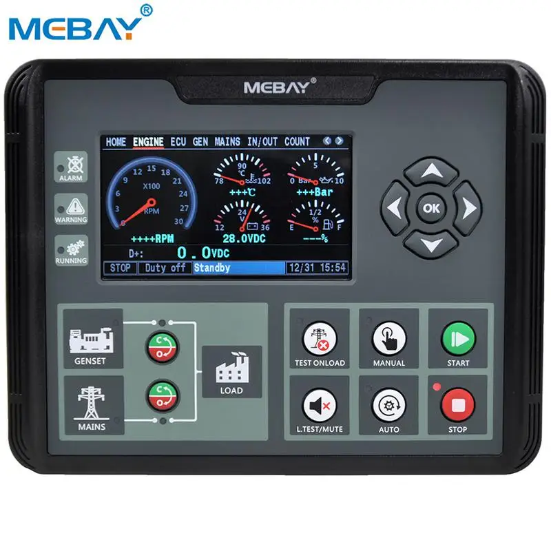 Mebay Split Genset Controller Generator Control Module HM700 and FM7000