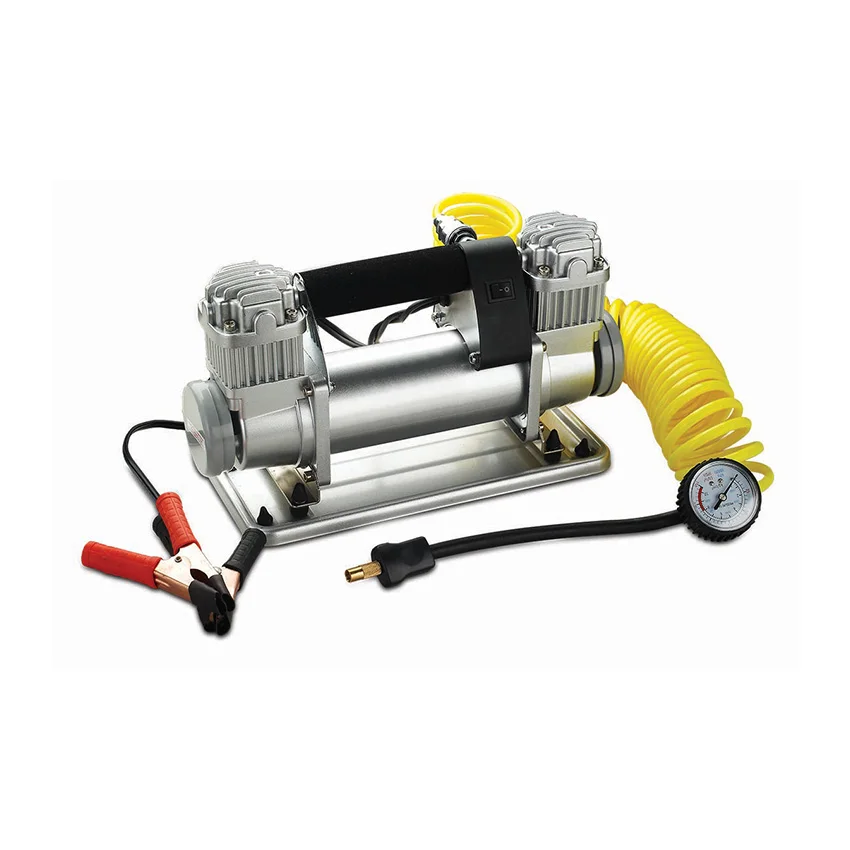 Gonfleur De Pneu Voiture 12V, Compresseur D'air Robuste 300PSI, Pompe En Métal Pro Air