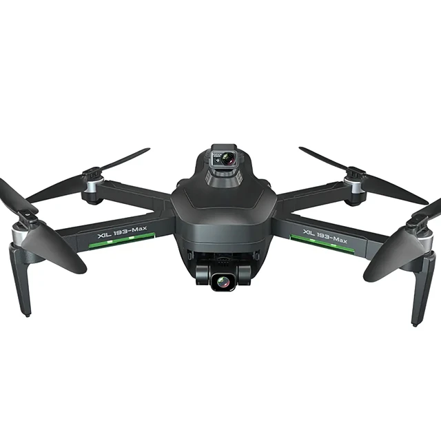 2025 New 193S Drone 3-axis Gimbal EIS Long Range 3KM Flight 1080P 4K Display Plastic Real Digital Controller App Control Camera