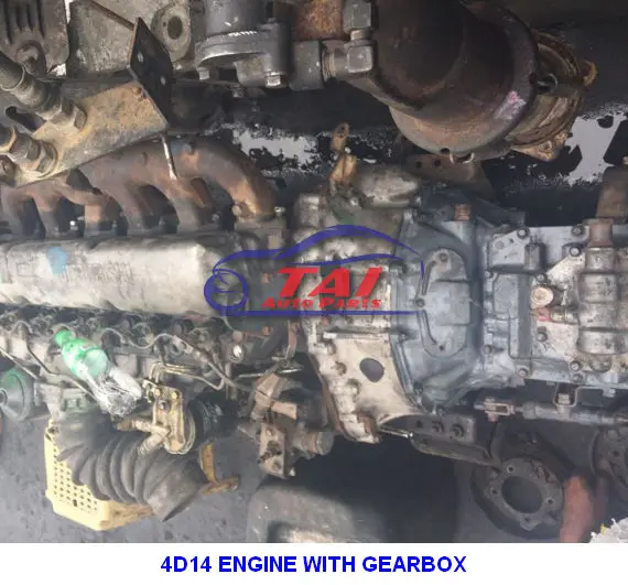 Original Complete diesel Engine 4D14 with Gearbox for Mitsubishi