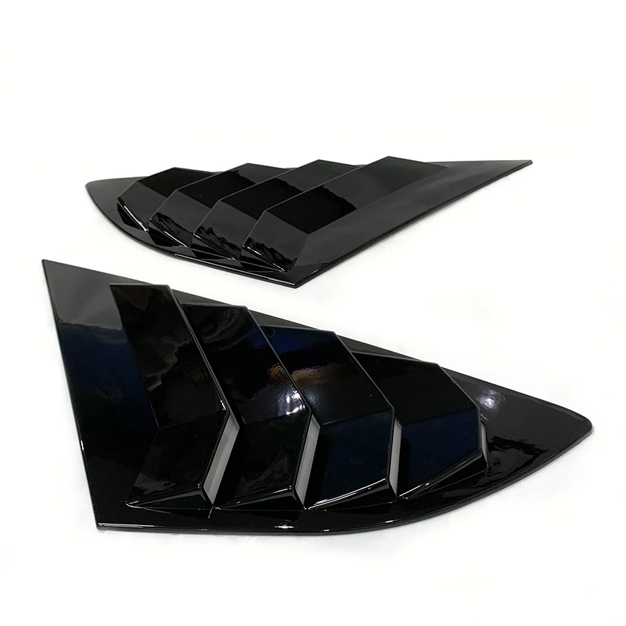 product tiypeor rear side vent window shutter covers for ford mondeo 2013   2018   car window scoop louvers accessories-6