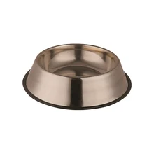 Factory Wholesale Pet Feeding Bowl Non-slip Stainless Steel Cat Dog Food Bowl Pet Drinking Bowl