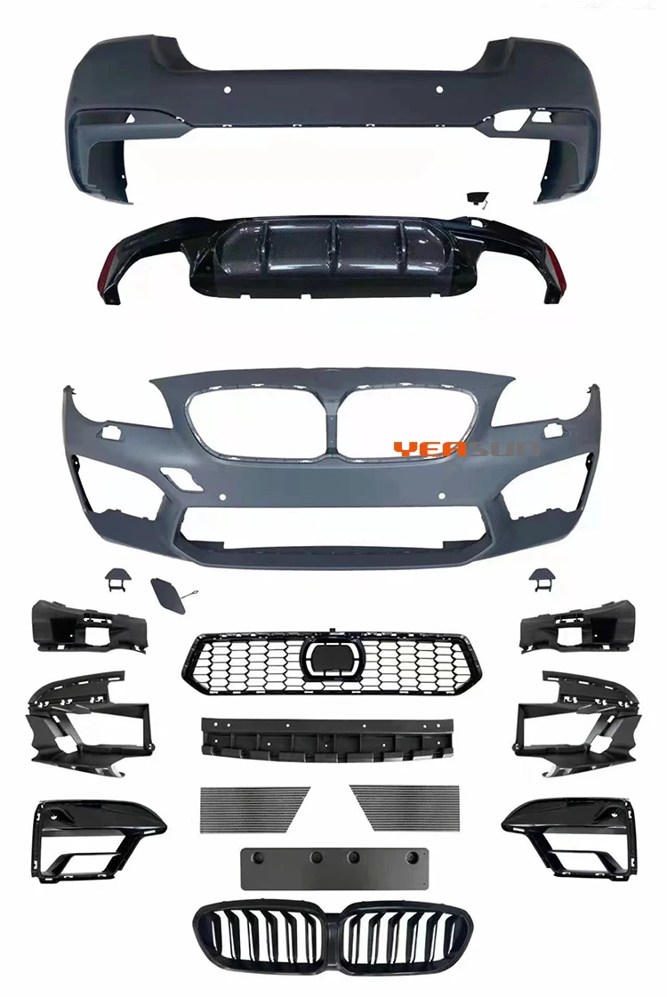 Old to New F10 to G30 M5 Look Bodykit for bmw 5 Series Full Bumper 2010 2012 2014