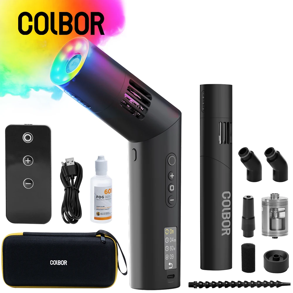 COLBOR CineFlare 40W CF5 Fog Machine Portable Handheld Smoke