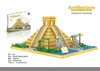 847 briques de pyramide maya du Mexique 2188 pièces