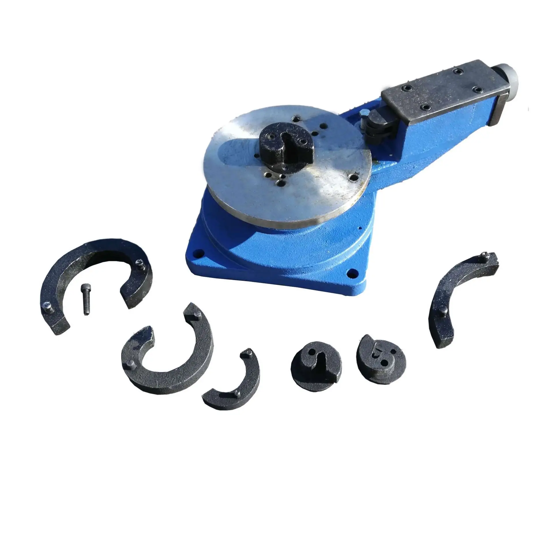 Manual Pipe Bender Spiral Metal Bender Multifunction Manual Steel Iron Universal Bending Machine Scroll Tools Metal Production