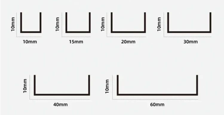 Hot Sale U Shape Transition Edge Shining Silver Trim Tile Aluminum Profiles Tile Trim For Floor manufacture