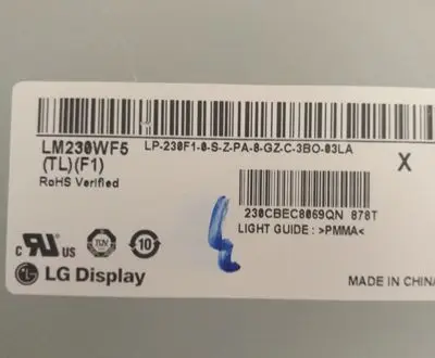 LG 液晶モニター ディスプレイ パネル LM230WF5 (TL) (F1) LG 液晶モニター ディスプレイ パネル LM230WF5 (TL) (F1