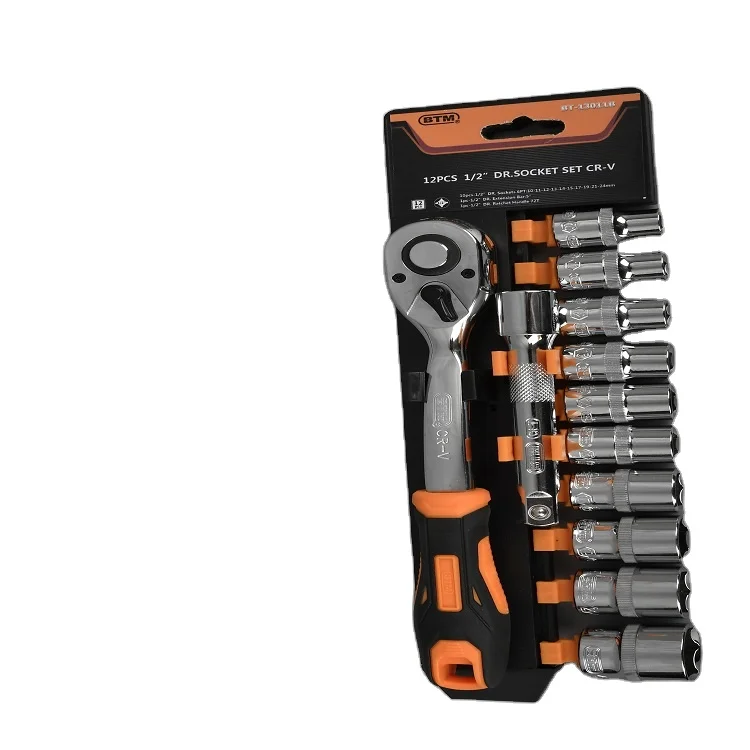 ratchet wrench combination socket 1/2 socket wrench mirror matte