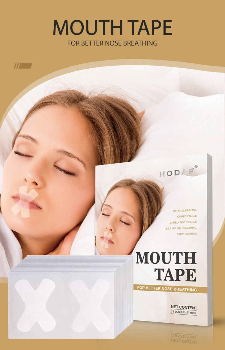 Improved Night Time Sleeping Less Mouth Snoring Breathing Tape,Anti