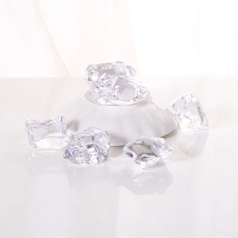 Irregular Ice Block Irregular Fake Crushed Ice Rocks Simulate Acrylic Clear Ice Stones ...