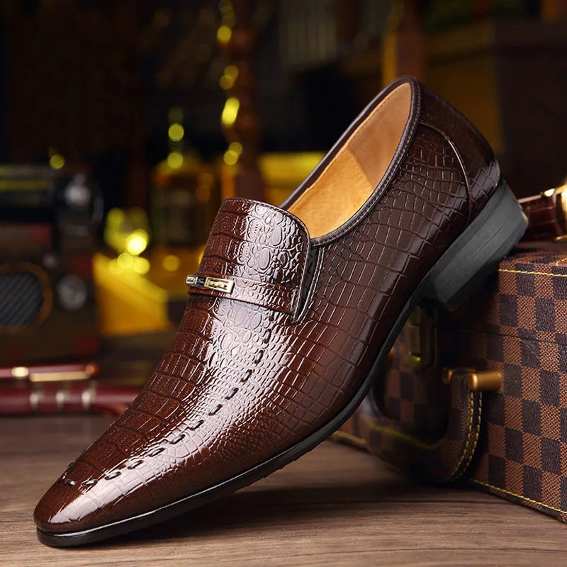 2022 Handmade Mens Pointed Up Oxfords 