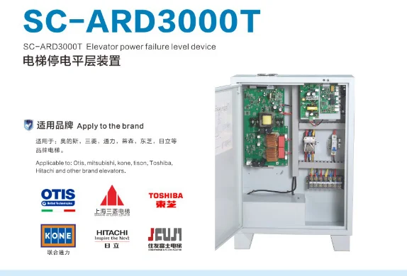 Automatic Rescue Device for Elevator Power Failure Emergency ARD