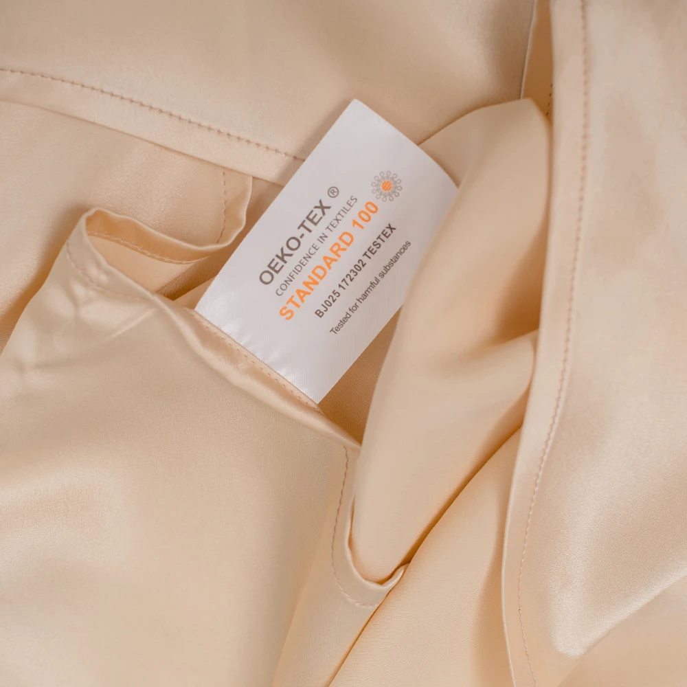 22mm 100 Pure Mulberry Silk Pillowcase,Oekotex Silk Pillow Cover