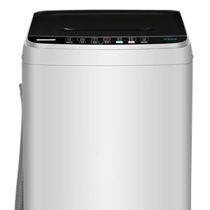 6kg Single Tub Top-loading Fully Automatic with Stainless Steel Tub Portable/Mini Design for Home Hotel Use