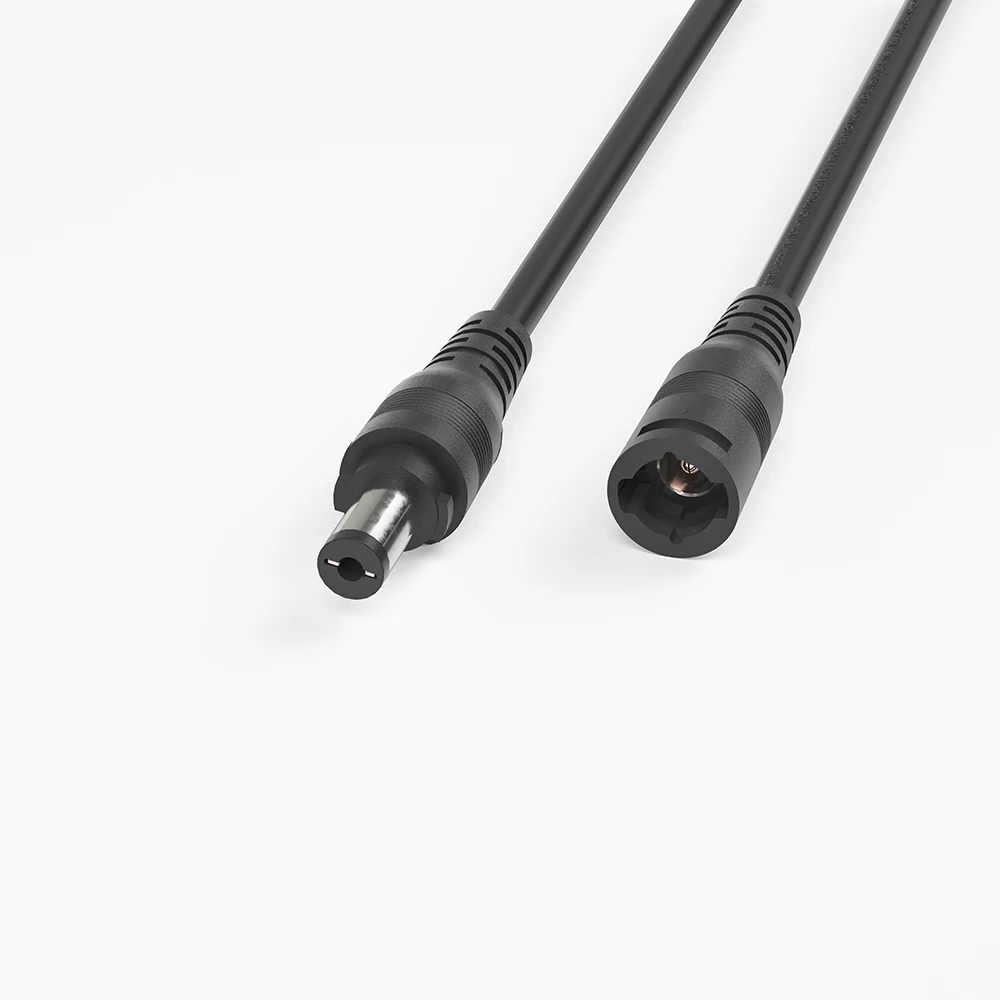 12v 5a Dc Power Pigtail Barrel Plug Connector Cable 2.1mm X 5.5mm Male