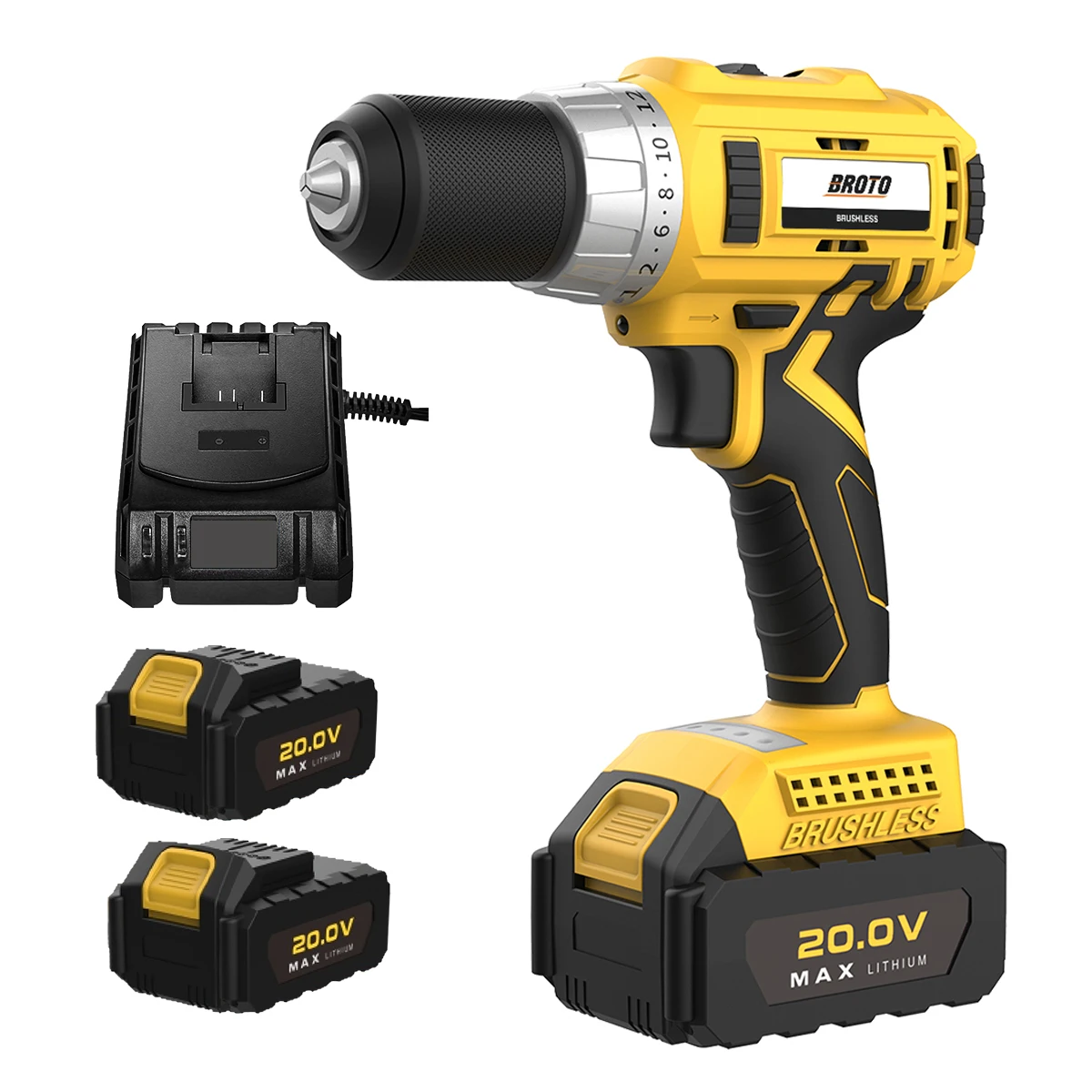 Rechargeable Brushless Bor Cordless Impact Drill Industrial Electric  Portable 20v Other Power Drills