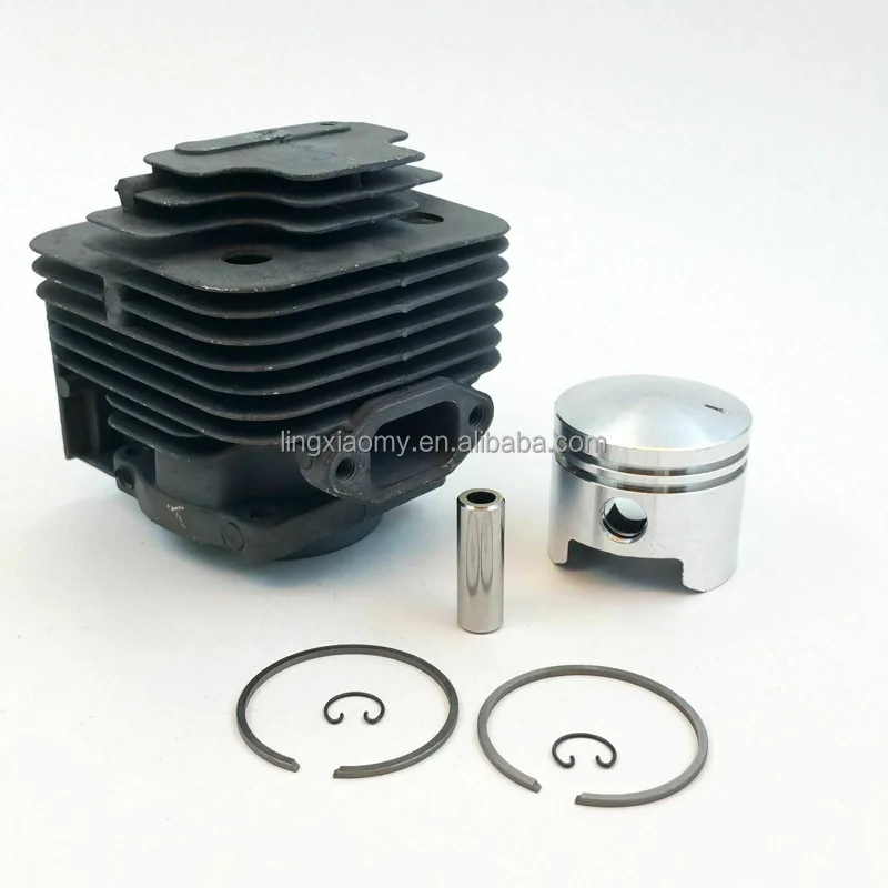 Kit 2 Fasce Elastiche Per Pistone 44mm * 2.0mm Per Decespugliatore CG520 E Motori 1E44F-5 52CC, Compatibile Con Mitsubishi TL52 TB52