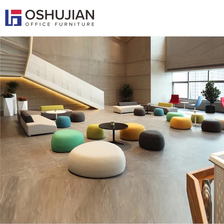 Customized Colors Modular Public Stools Seating Office Combination Meeting Sectional Sofa Set