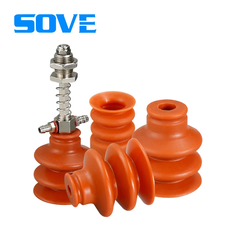 Replaces STAR vacuum suction cup, large head three-layer suction cup pneumatic components, supports customization