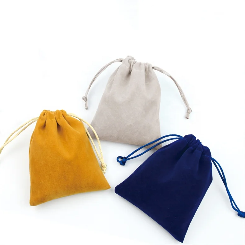 linen jewellery bags