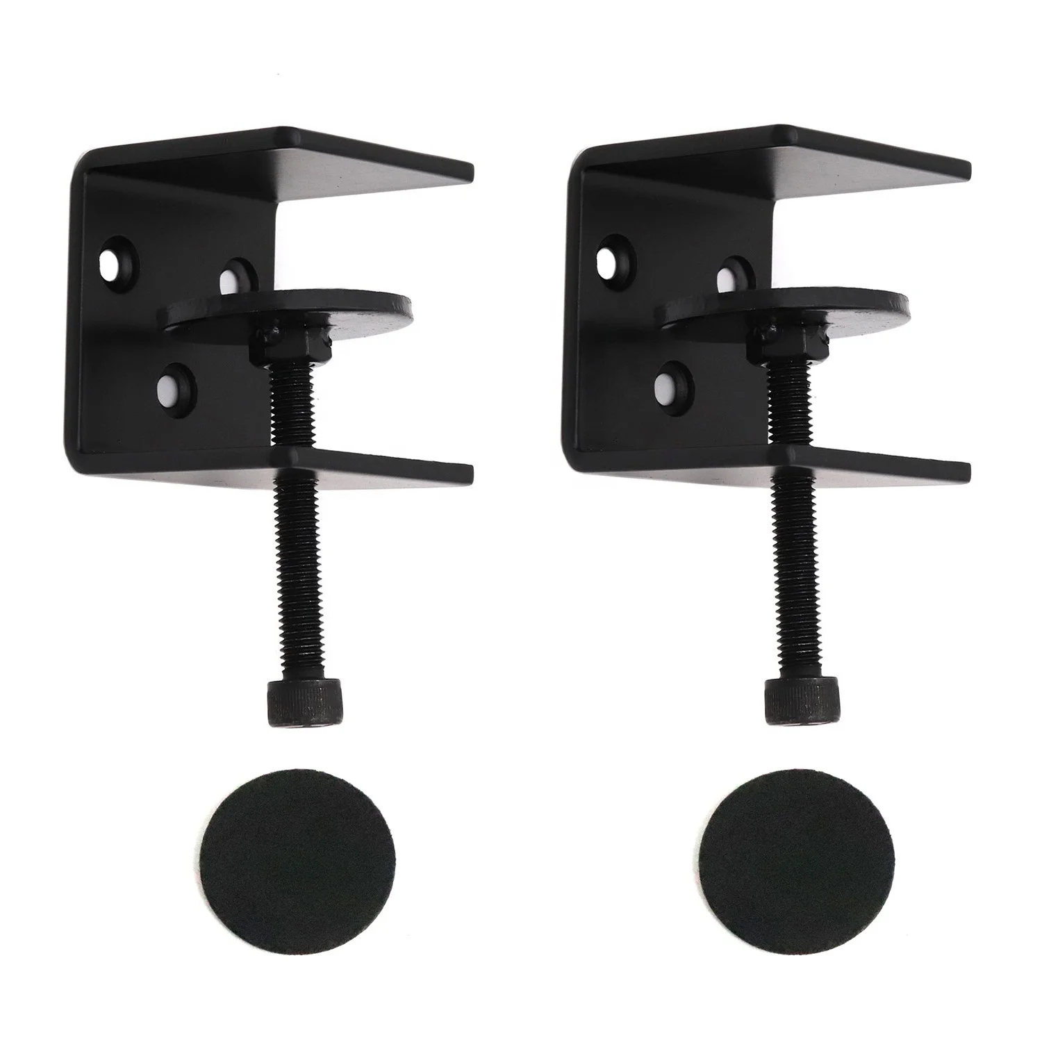 U Shaped Shelves Brackets DIY Support Iron Steel Wall Mount Metal Adjustable Height Floating Shelf Brackets Clamp for Shelves