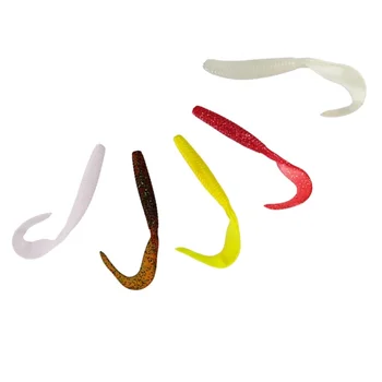 Stainless Steel 6-Piece Without Hooks Sea Fishing Artificial Soft Bait Lure Multi-Color Bionic Design for Bass – Soft Lure – view 2