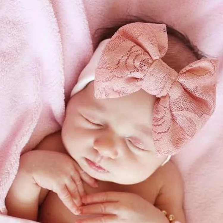 Baby Kind Mädchen elastische Stirnband Schmetterling Bogen Stirnband Haarband