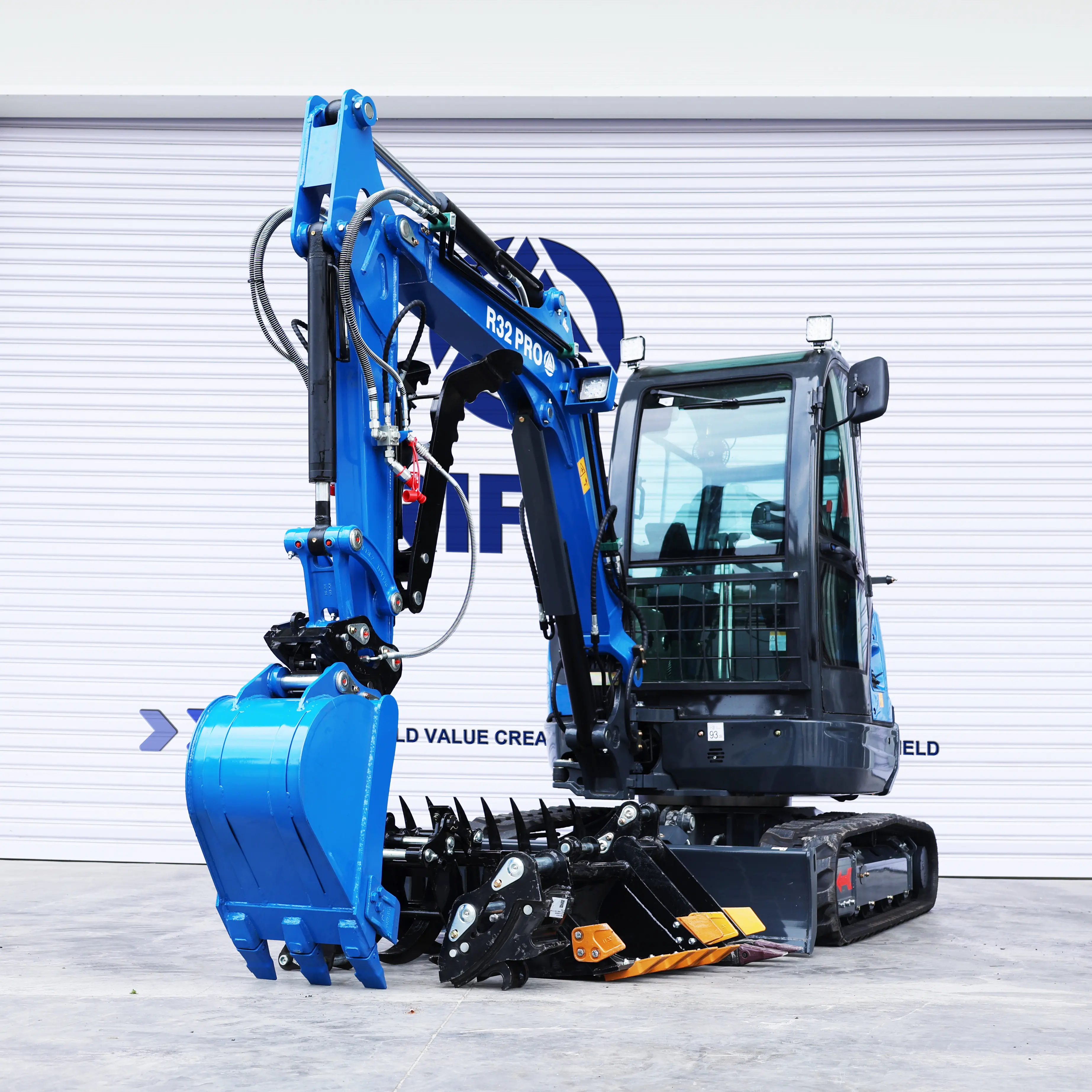Rippa R32 Home Use Dig Excavator Household Scavatore Excavator 3.5Ton Kubota Engine Mini Excavator